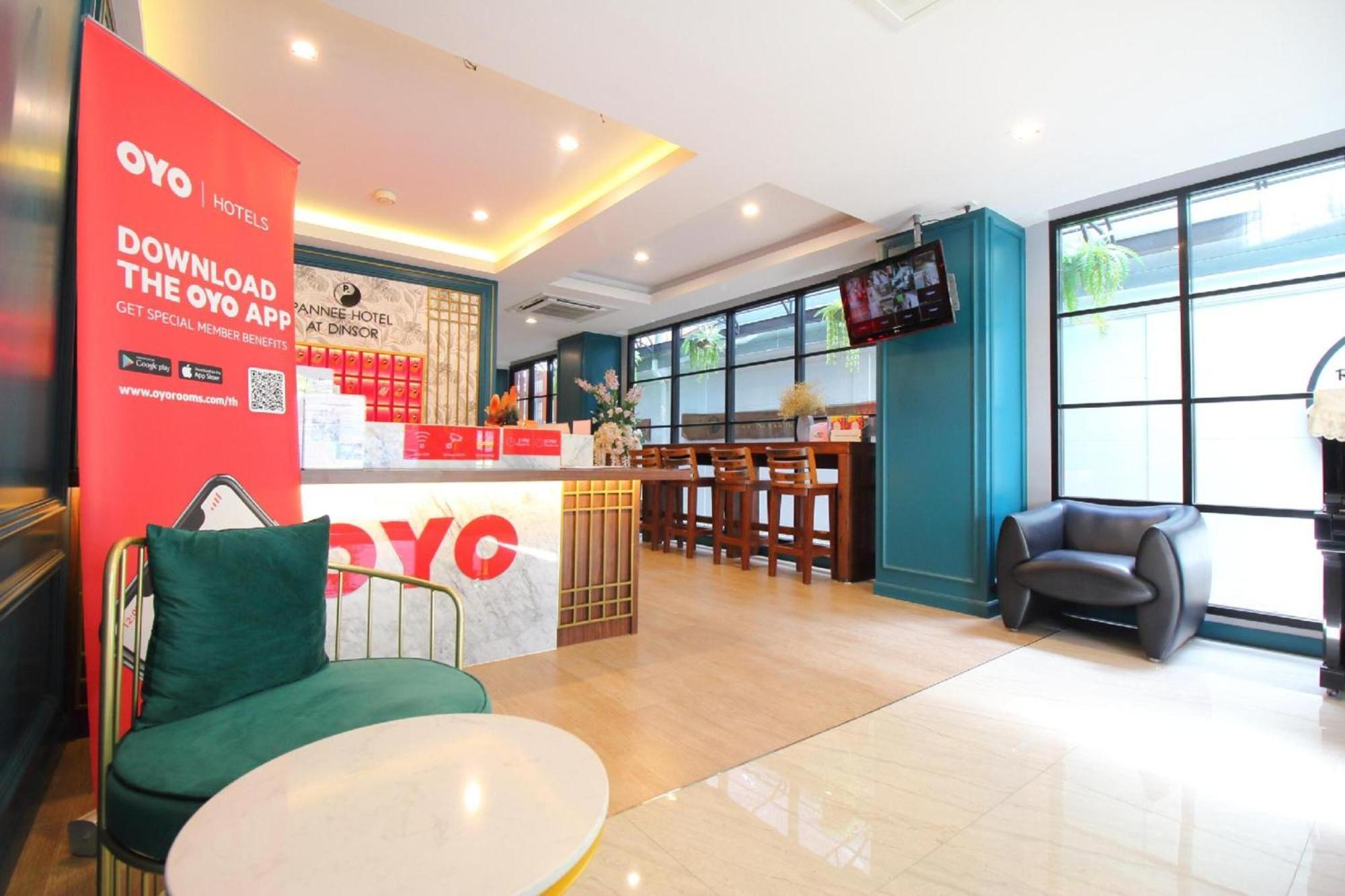 Super Oyo 484 Pannee Residence Khaosan Sha Plus Bangkok Exteriör bild
