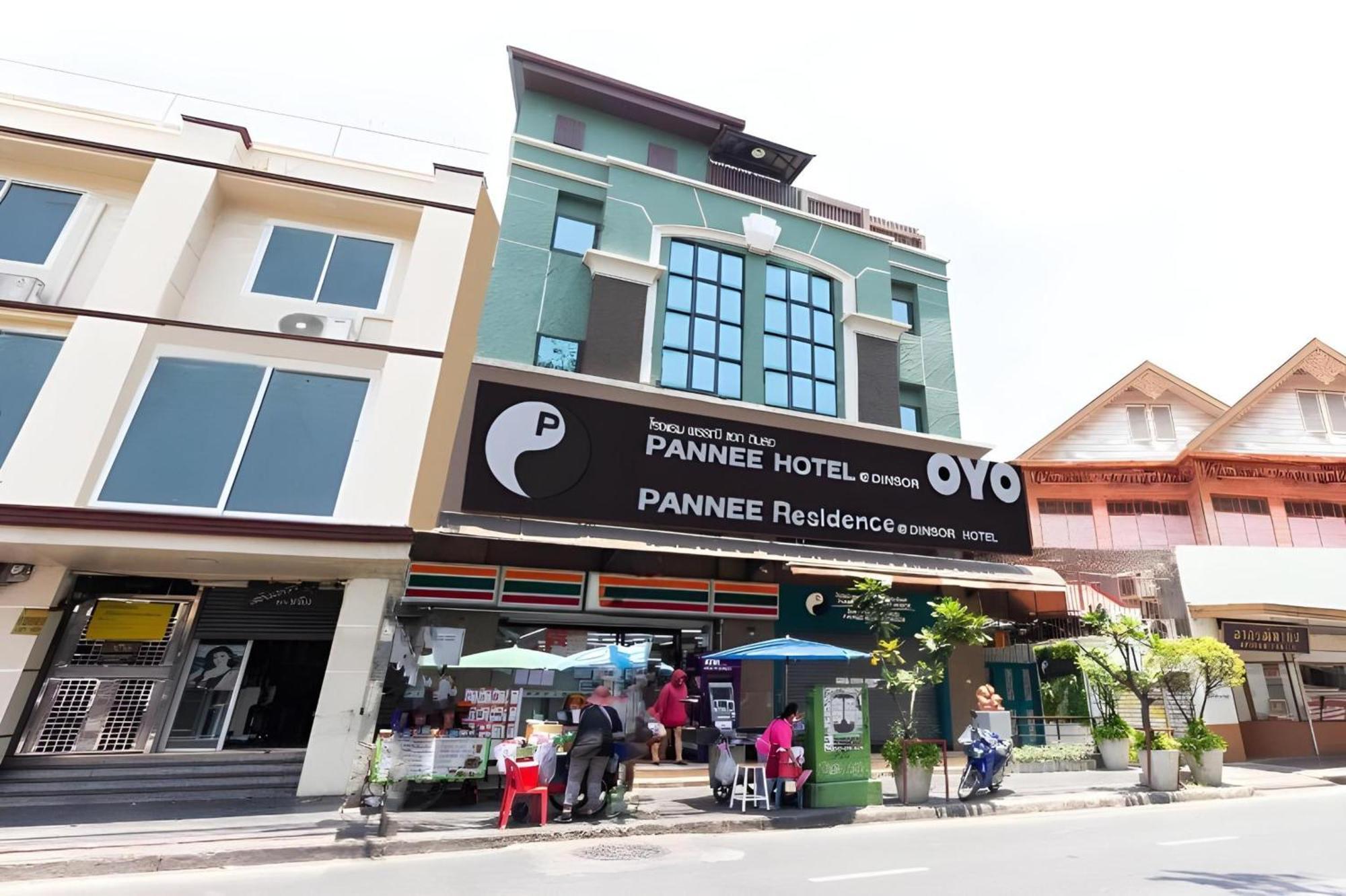 Super Oyo 484 Pannee Residence Khaosan Sha Plus Bangkok Exteriör bild